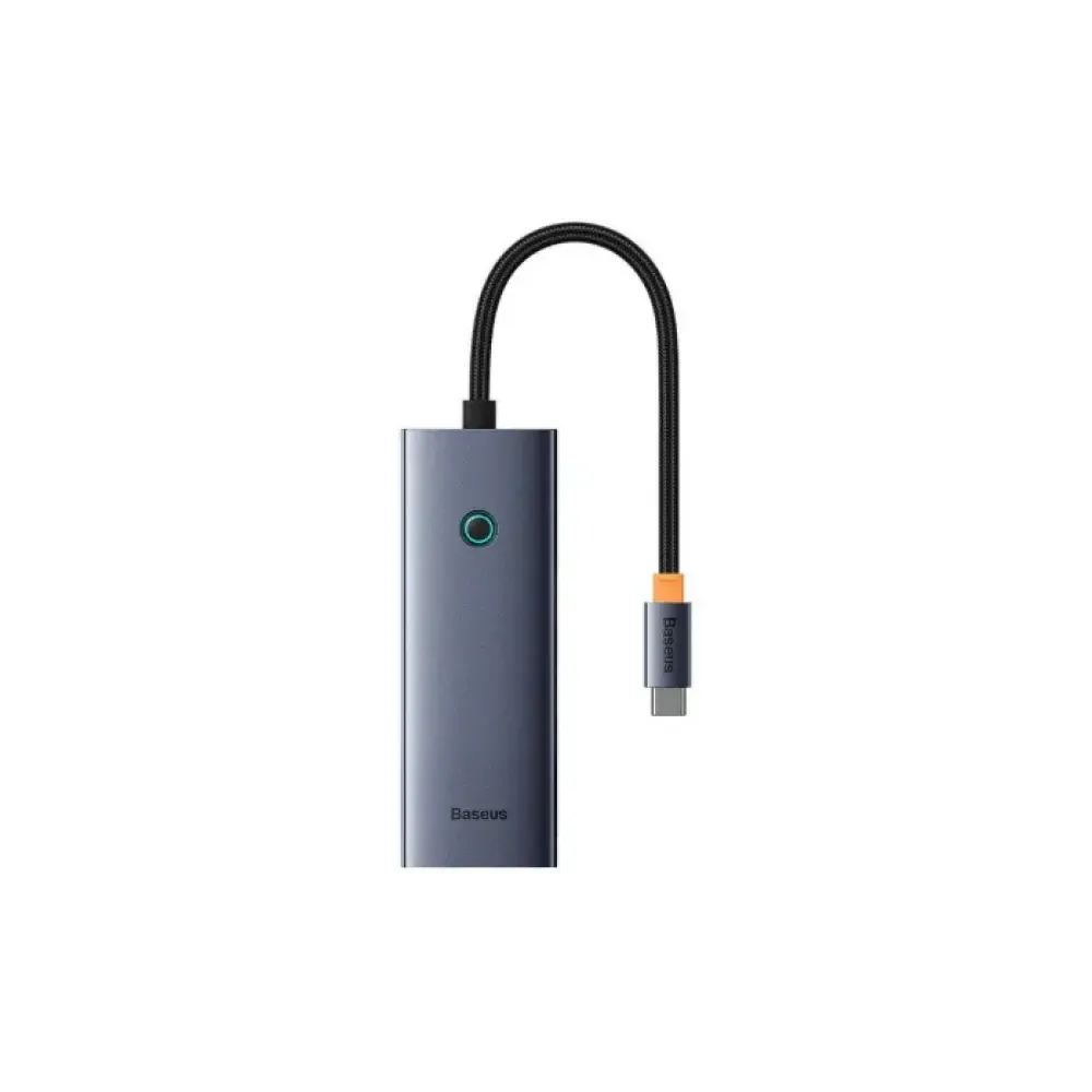 Baseus UltraJoy 5-Port USB-C-HDMI+4xUSB 3.0 HUB Grey