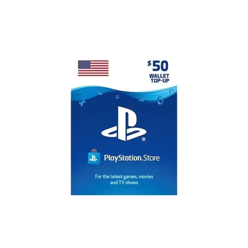 PlayStation Network Gift Card 50 USD - PSN United States