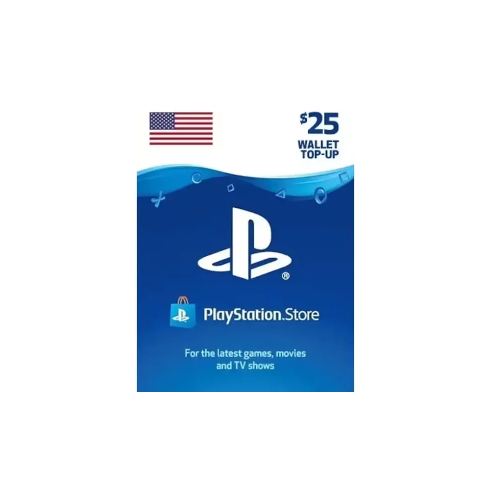 PlayStation Network Gift Card 25 USD - PSN United States
