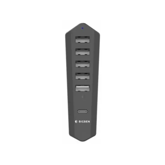 Bigben USB hub za PS5 Slim (4xUSB-a + 1xUSB-C port)