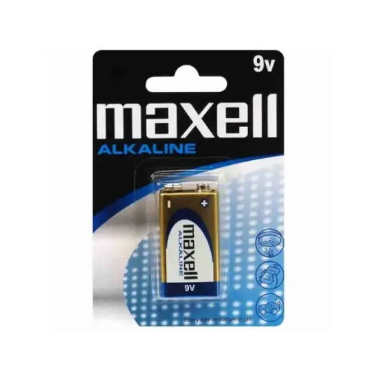 Maxell battery 9V 6LR61 1/1