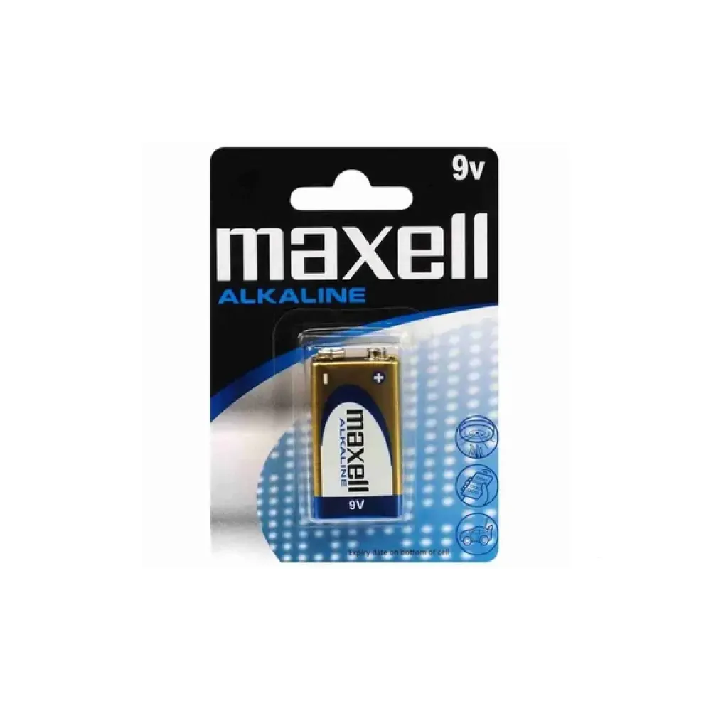 Maxell battery 9V 6LR61 1/1