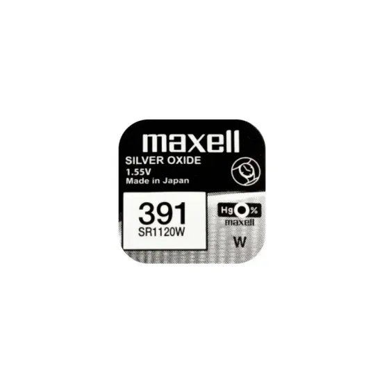 Maxell battery SR1120W 391
