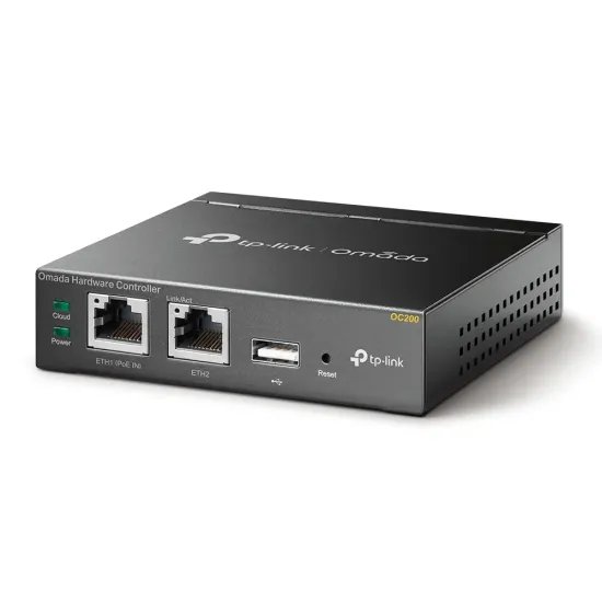 TP-LINK OC200 Omada Hardware Controller up to 100 Omada access points, switches, and routers
