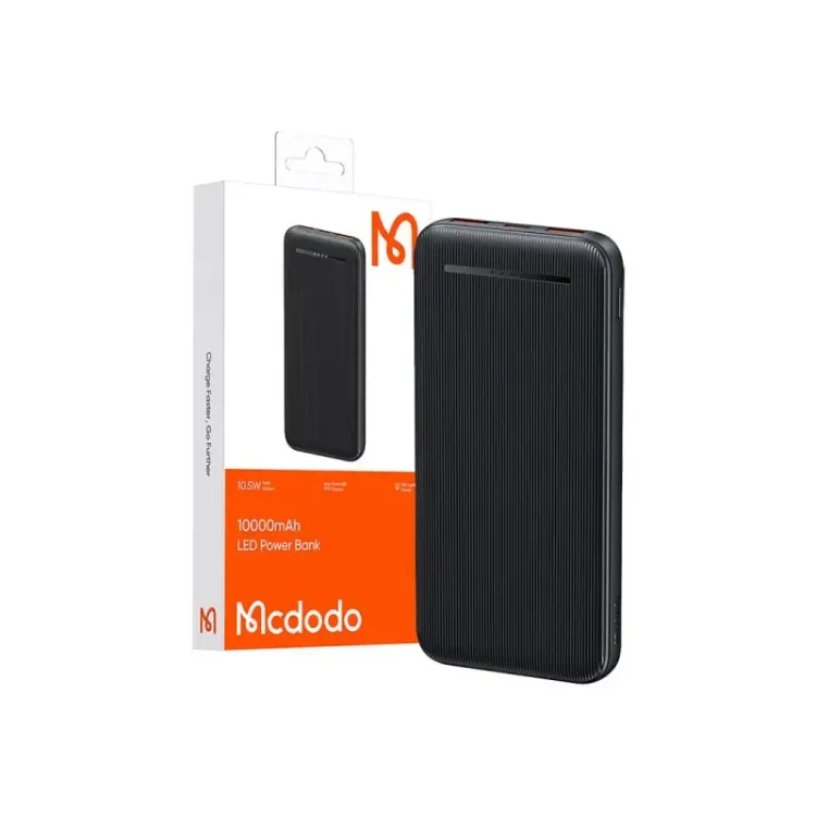 Mcdodo Power Bank MC-4631 Dual USB, 10000mAh, 10.5W (crna)