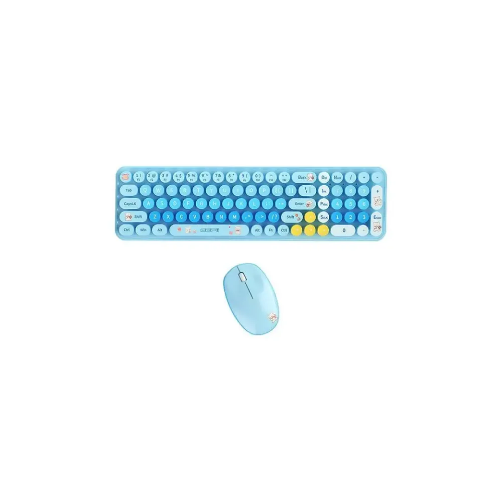 MOFII Wireless tastatura i mis 2.4G Baby Bear Blue