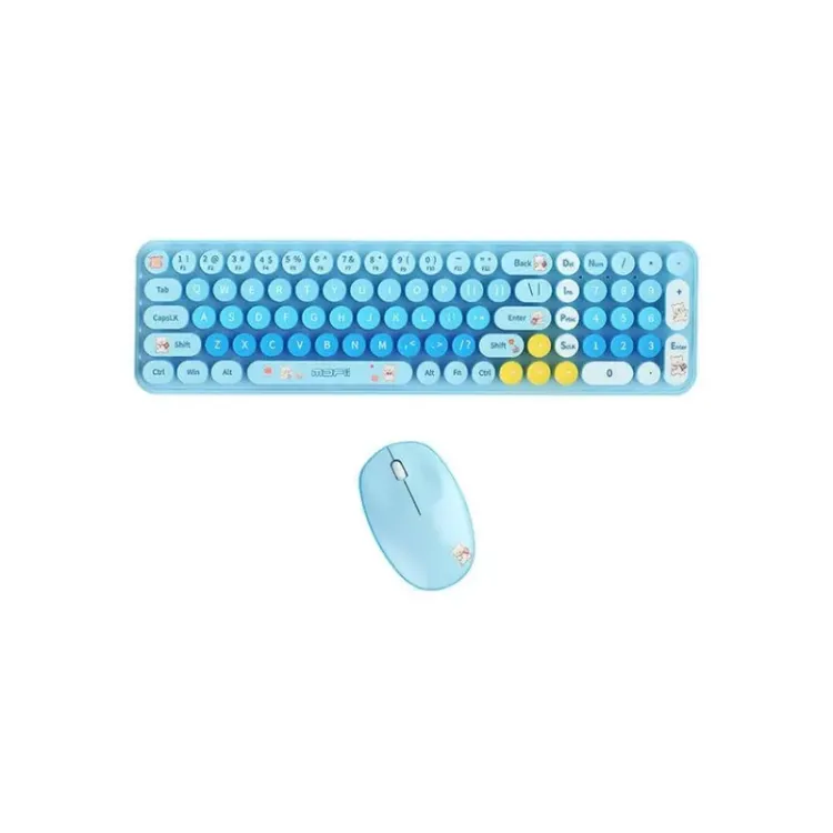 MOFII Wireless tastatura i mis 2.4G Baby Bear Blue