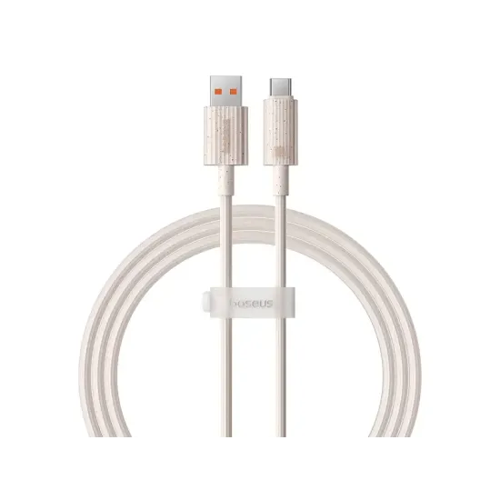 Baseus Habitat Charging Cable USB to C 100W 1m Pink