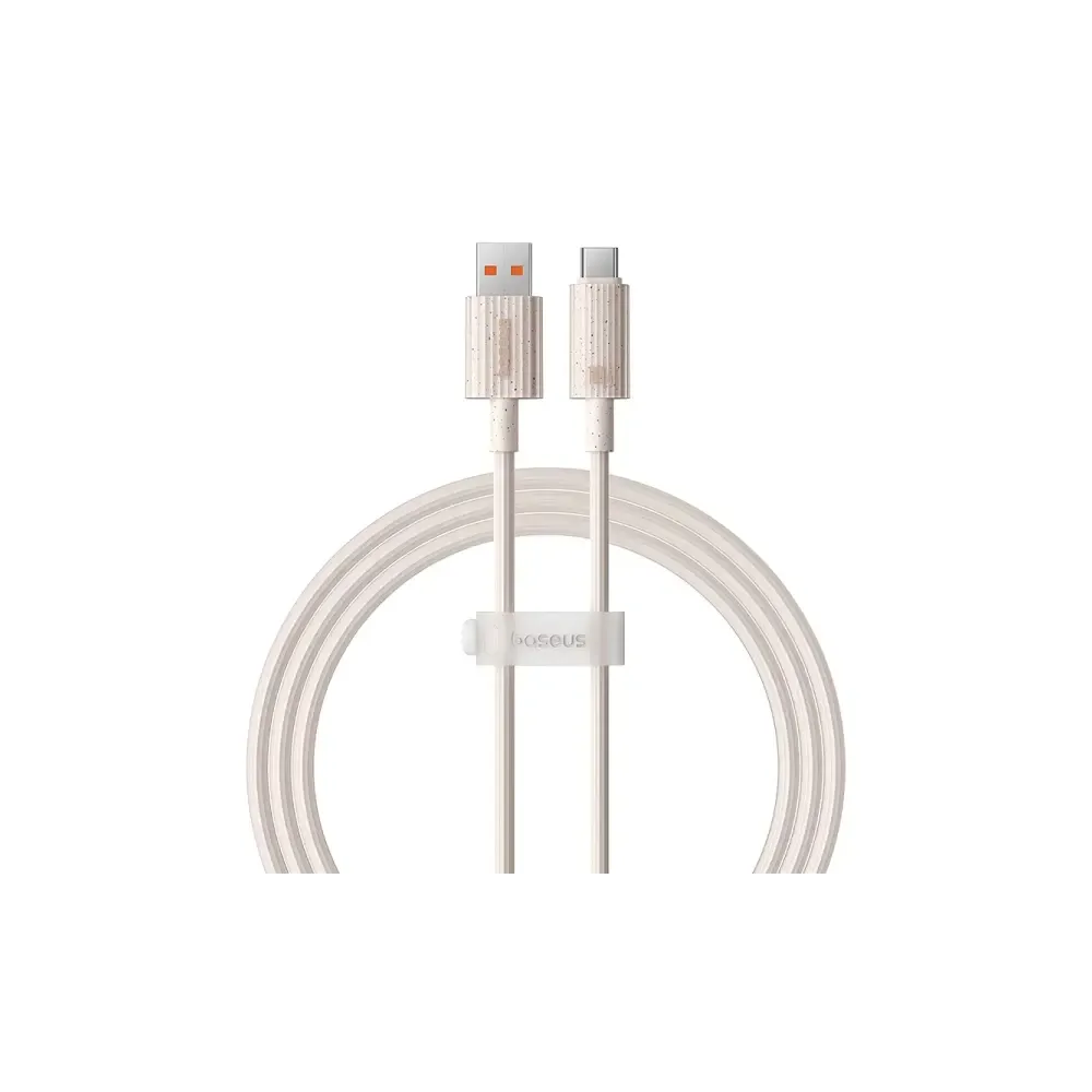 Baseus Habitat Charging Cable USB to C 100W 1m Pink