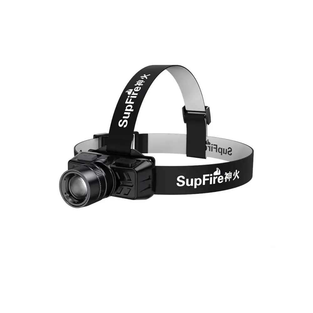 Superfire HL50 LED lampica za glavuUSB 300lm 200m Zoom