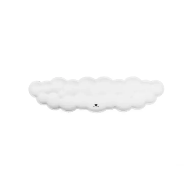 White Shark PODLOGA ZA TIPKOVNICU KP-012 CUMULUS BIJELA