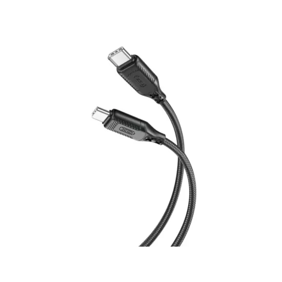 XO NB-Q236B Type-C to Type-C 60W Braided Cable 1m Black