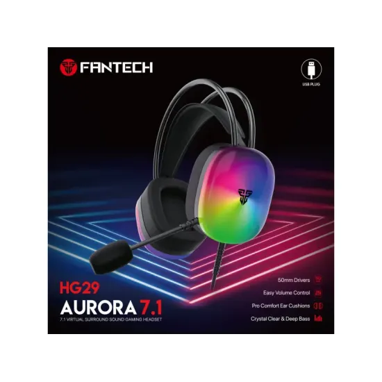 FANTECH 7.1 AURORA HG29 CRNE