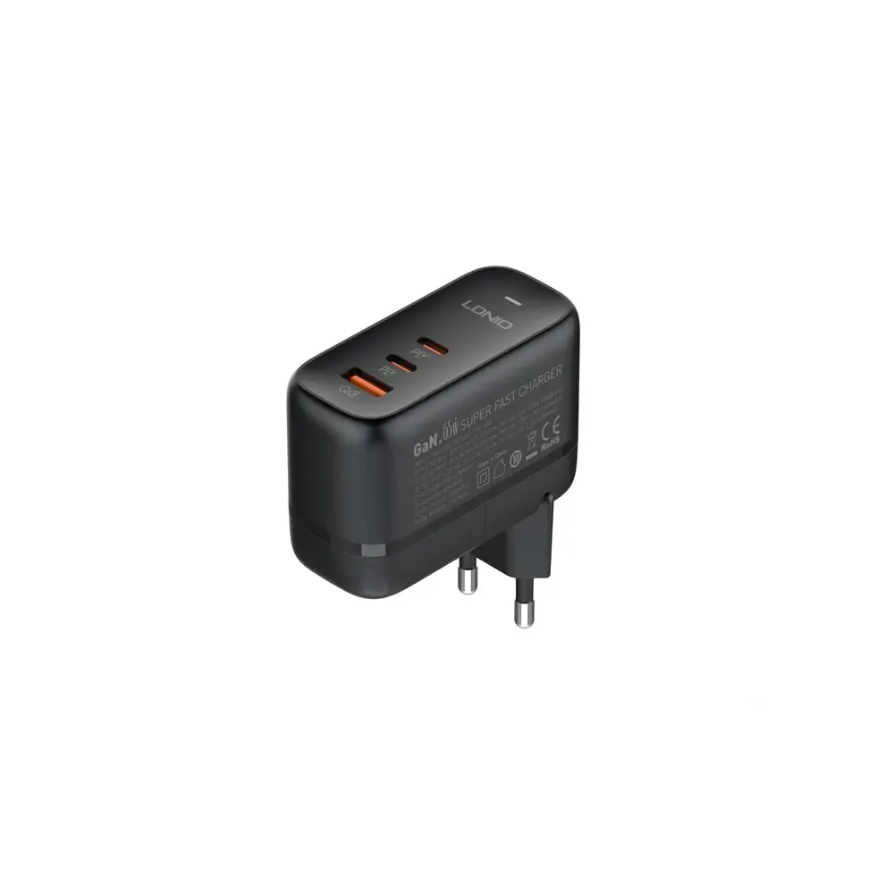 LDNIO Q366 3u1 65W 1*USB I 2*TIP C CRNI