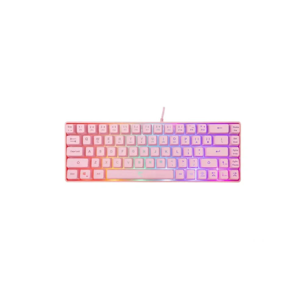 White Shark Tastatura GK-2201 RONIN Roza / US