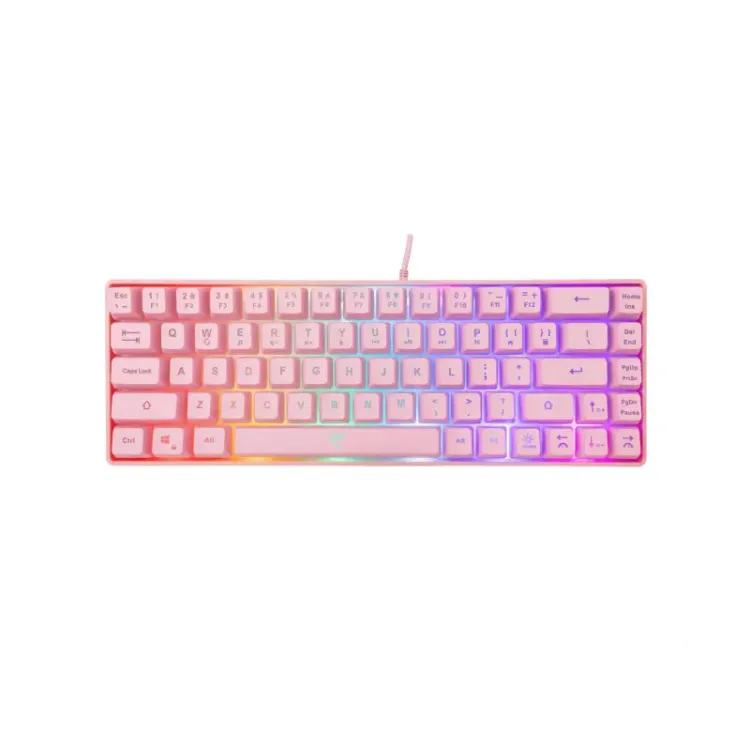 White Shark Tastatura GK-2201 RONIN Roza / US