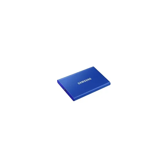 2TB External Portable SSD T7 (Blue) USB 3.2 Gen 2 (10Gbps), Read/write 1,050/1,000 MB/s . AES 256-bit hardware encryption Type C