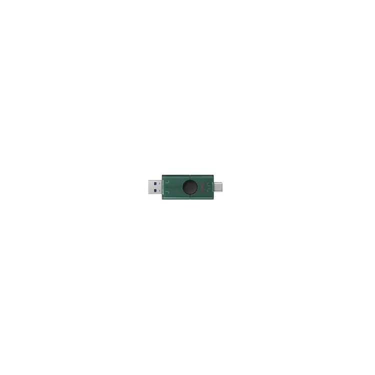 256GB DataTraveler® Duo USB dual USB-A/C moving cap dizajn, USB-A and USB-C konektor, USB 3.2 Gen 1