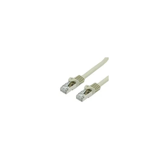 VALUE Cat.6 (Class E) UTP kabl, U/UTP, halogen-free, LS0H, 7m, sivi