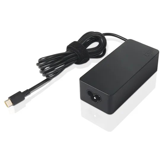 IdeaPad USB-C Type 65W AC Adapter for IdeaPad models, Yoga models, ThinkPad X1 Yoga, MIIX 720, ThinkPad 13