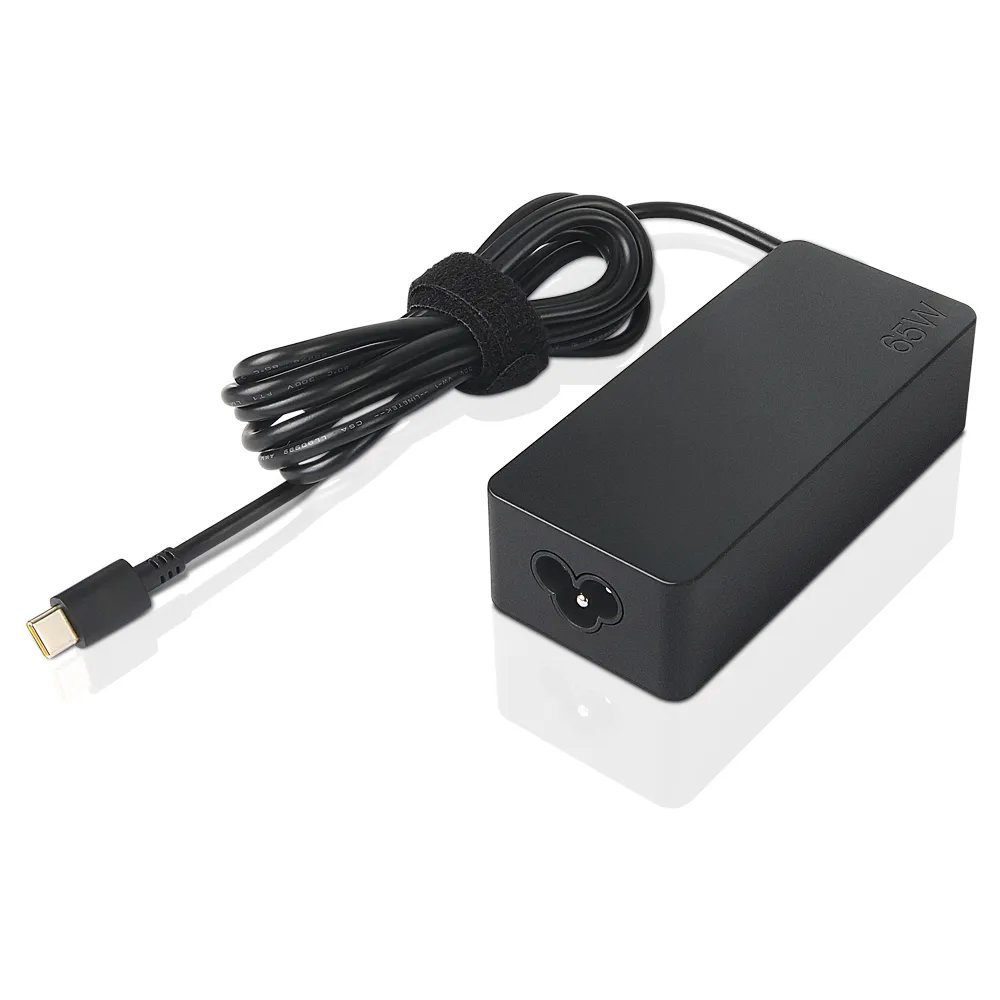 IdeaPad USB-C Type 65W AC Adapter for IdeaPad models, Yoga models, ThinkPad X1 Yoga, MIIX 720, ThinkPad 13