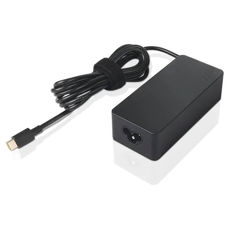 IdeaPad USB-C Type 65W AC Adapter for IdeaPad models, Yoga models, ThinkPad X1 Yoga, MIIX 720, ThinkPad 13