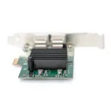 Digitus Mrežna kartica PCIe, 2x Gigabit Ethernet (1Gbps), PCI-Express x1, RJ-45, low-profile bracket, internal