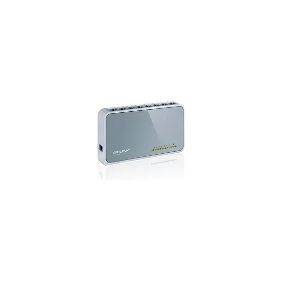 TL-SF1008D (8×100Mbps LAN, Auto MDI/MDI-X, full duplex, flow control, unmanaged)