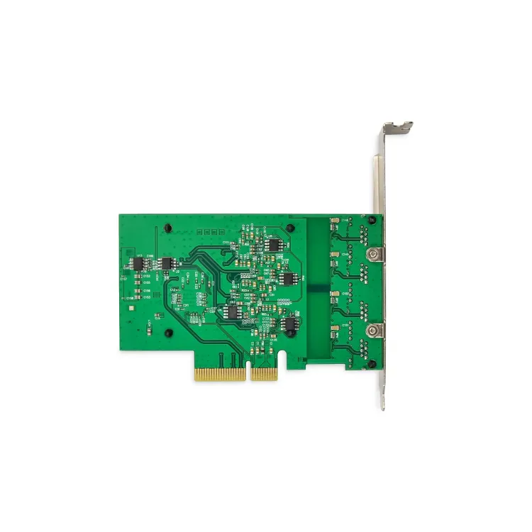Digitus Mrežna kartica PCIe, 4x 2.5 Gigabit Ethernet (2.5Gbps), PCI-Express x4, RJ-45, internal