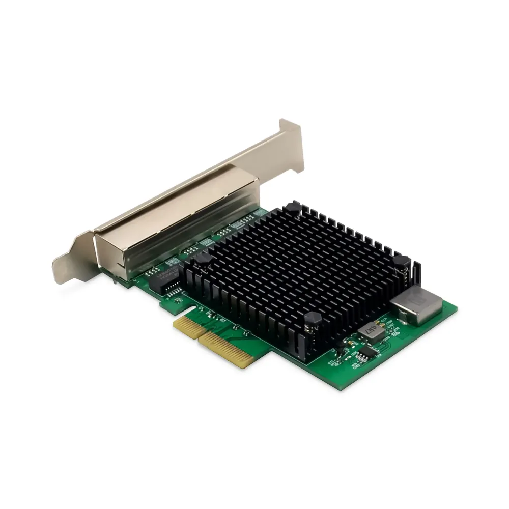 Digitus Mrežna kartica PCIe, 4x 2.5 Gigabit Ethernet (2.5Gbps), PCI-Express x4, RJ-45, internal