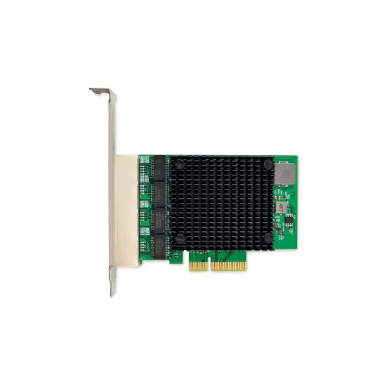 Digitus Mrežna kartica PCIe, 4x 2.5 Gigabit Ethernet (2.5Gbps), PCI-Express x4, RJ-45, internal