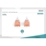 Digitus Kabl UTP patch CAT6 20m sivi
