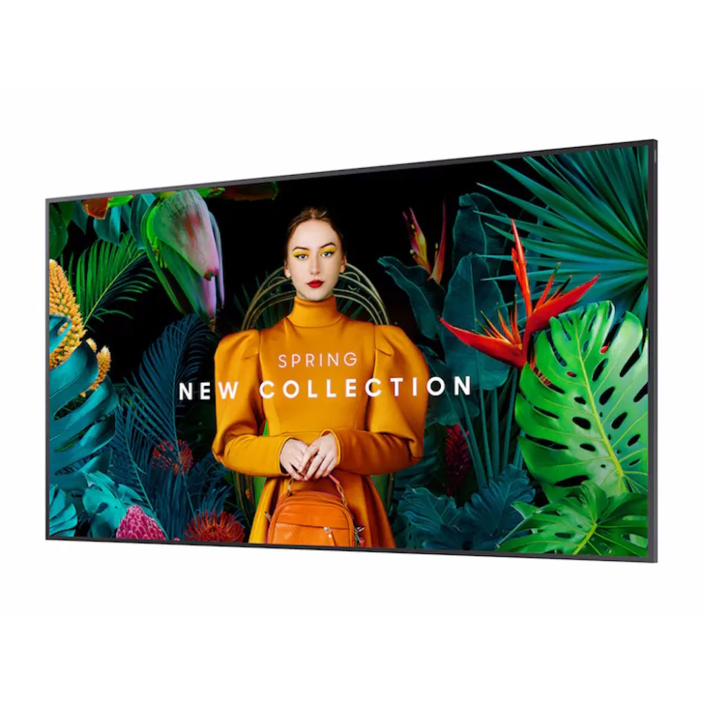 Samsung LH65QMCEBGCXEN 65 Crystal UHD Signage QMC Ultra Slim Depth,Quantum Processor Lite 4K