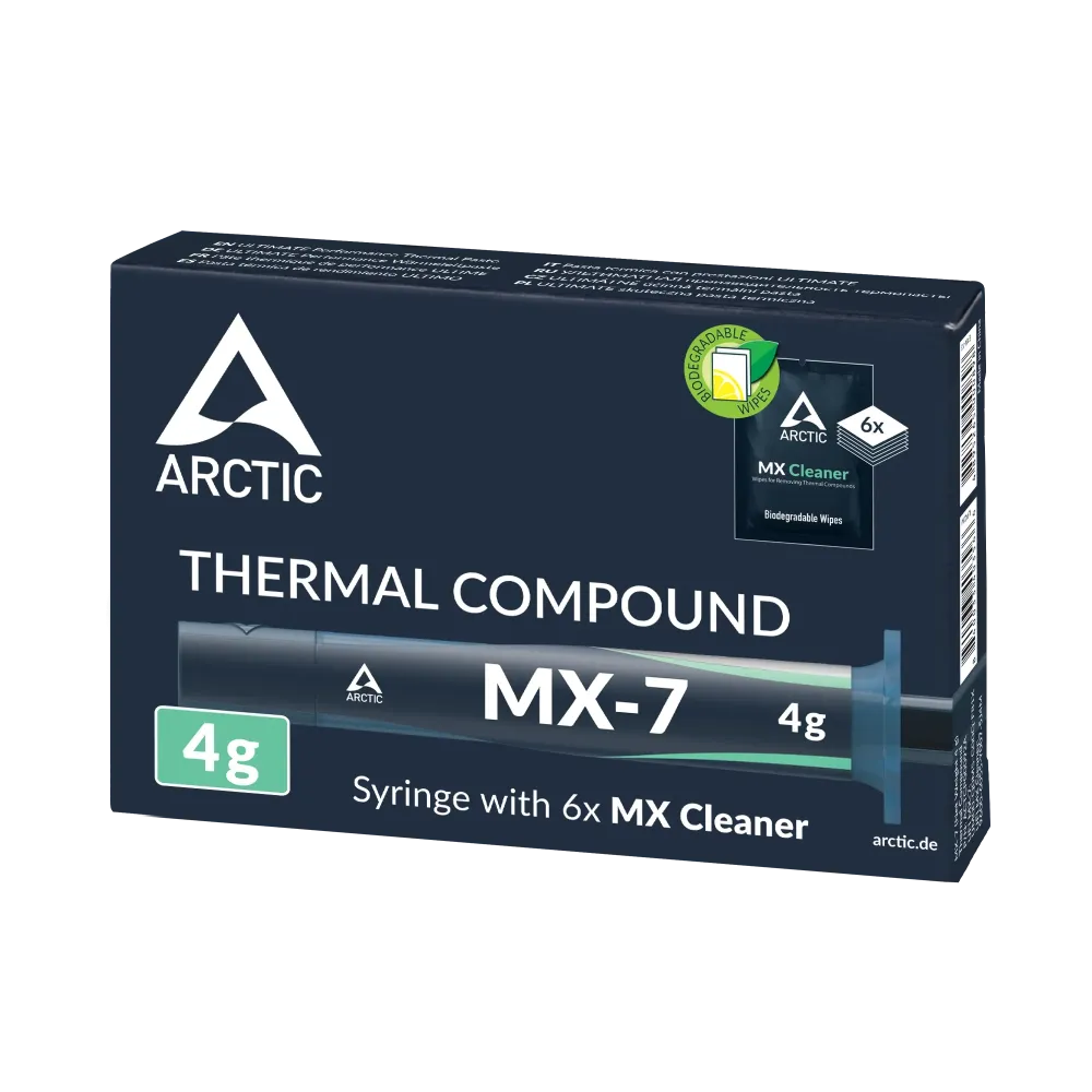 Arctic Cooling Termalna pasta MX-7 4g + 6x MX Cleaner