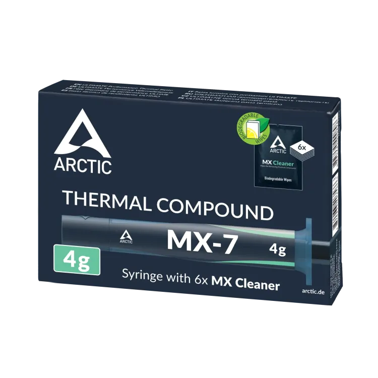 Arctic Cooling Termalna pasta MX-7 4g + 6x MX Cleaner