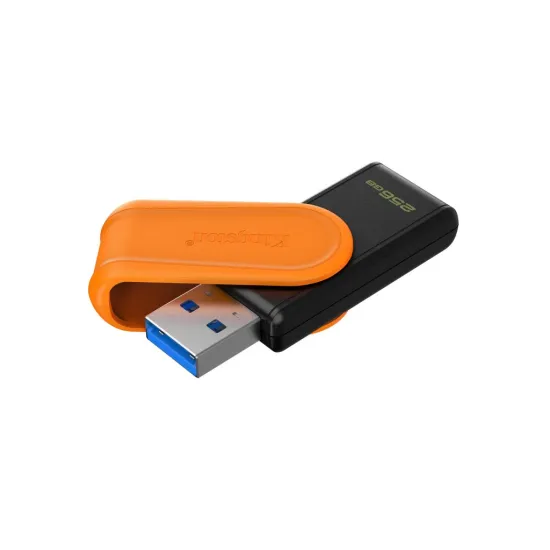 KINGSTON USB DISK DataTraveler Exodia S 256GB USB 3.2 High speed, Swivel cap, Orange