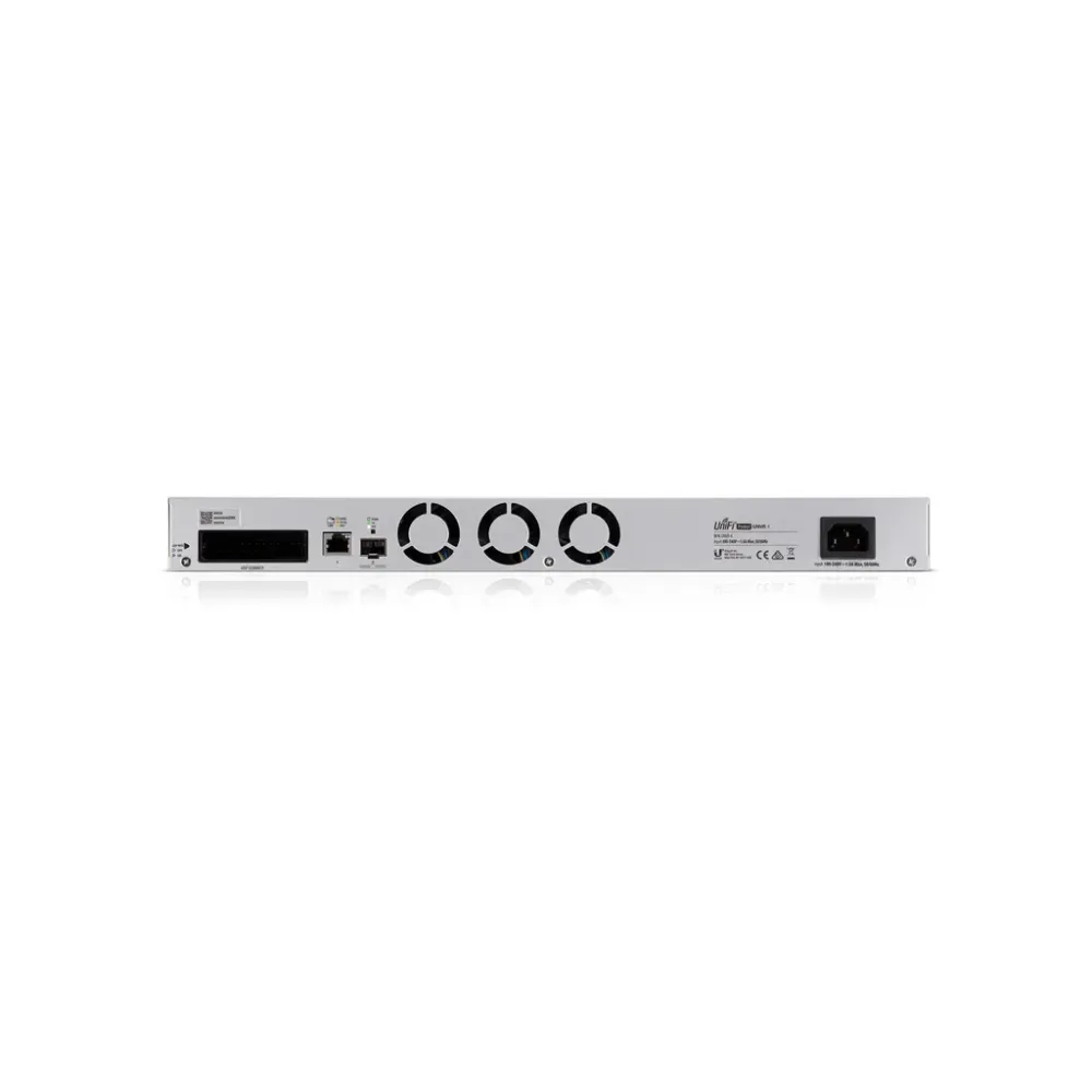 UBIQUITI UniFi Network Video Recorder, 4*2.5/3.5 HDD bays, 10G SFP+ port, GbE RJ45 port