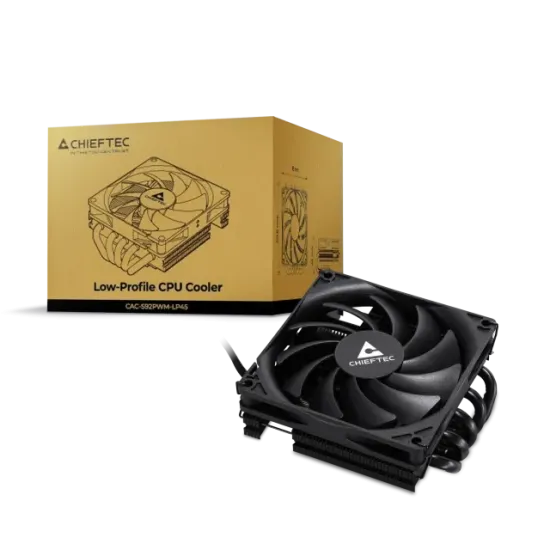 Chieftec CPU Cooler CAC-S92PWM-LP45 Low Profile (1851, 1700, 1200, AM5, AM4)