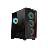 GIGABYTE C301 Glass V2 Black ATX Case, 4*ARGB, 2*2.5 /2*3.5 , USB 3.1 Type-C,USB 3.0 x2,Audio in&out