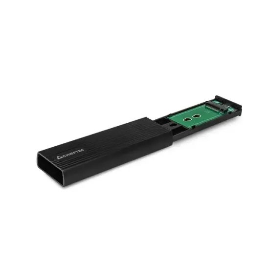 Chieftec Eksterno kuciste za m.2 SSD (NVME + SATA) USB 3.2 Type-C