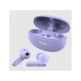 TRUST Yavi Bluetooth ENC Earbuds purple,USB-C