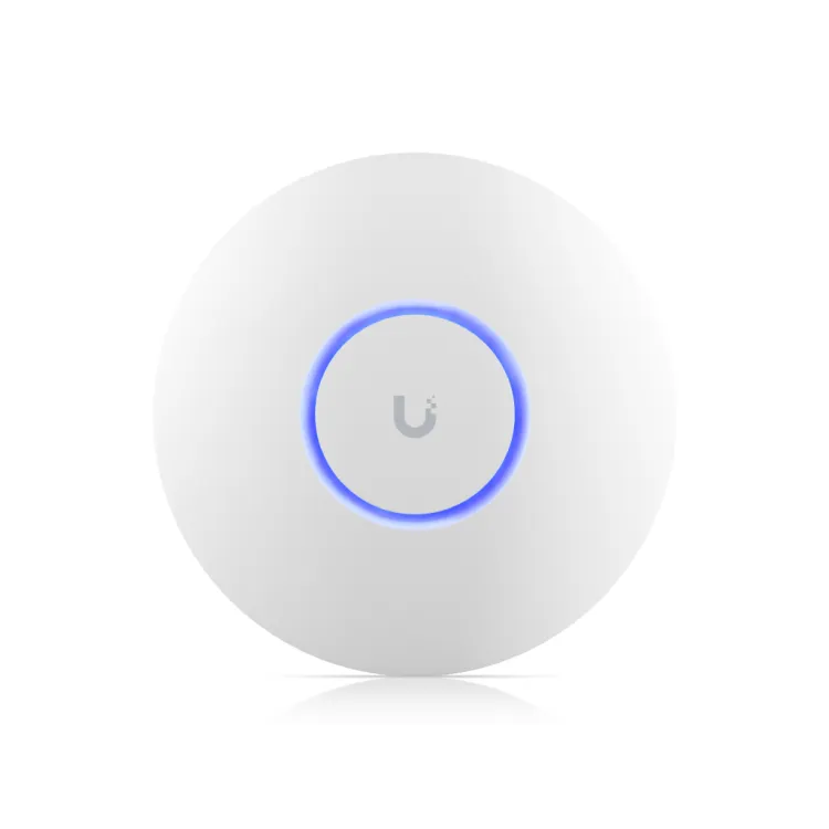 UBIQUITI UniFi U6+ Compact WiFi6 Access Point with 300+ client capacity, PoE, 9W, GbE RJ45 port