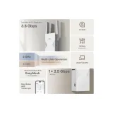 TP-LINK RE235BE BE3600 Dual-Band Wi-Fi 7 Range Extender, EasyMesh-Compatible, 1 2.5 Gbps LAN port