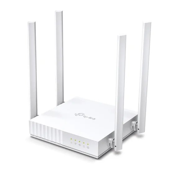 TP-LINK ARCHER C24 AC750 Dual-Band Wi-Fi Router/AP/Range Extender, 4 Fixed Antennas