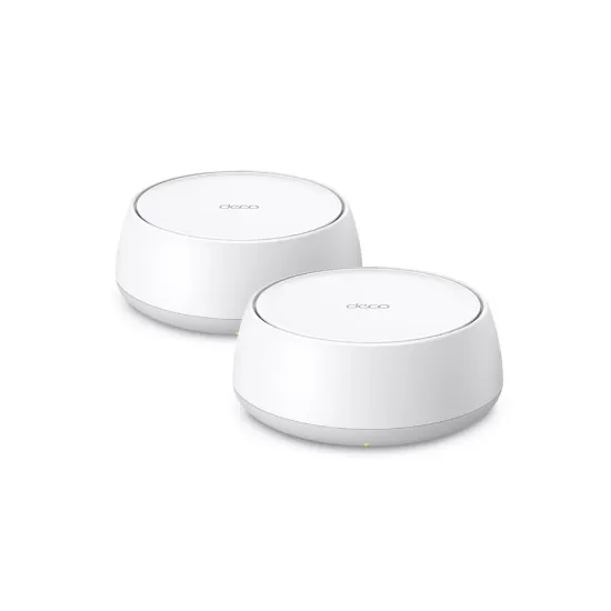 TP-LINK DECO BE25(2-PACK) BE5000 Whole Home Mesh WiFi 7 System, 2x 2.5Gbps, WPS