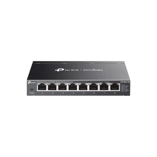 TP-LINK DS108G-M2 Omada 8-Port 2.5G Multi-Gigabit Unmanaged Desktop Switch
