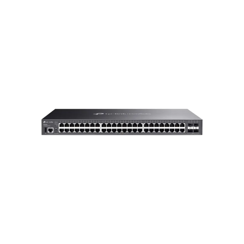 TP-LINK SG5452X Omada 48-Port Gigabit Stackable Lite L3 Managed Switch with 4 10G Slots