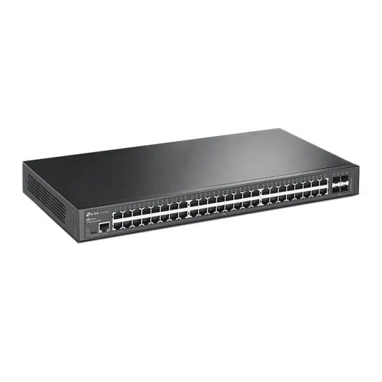 TP-LINK TL-SG3452 JetStream 48-Port Gigabit L2 Managed Switch with 4 SFP Slots