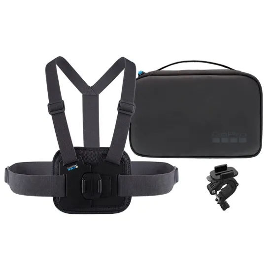GoPro Sports kit (chesty + handlebar/seatpost/pole mount + mounts)
