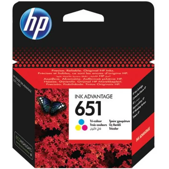 HP 651 Tri color ink advantageCartridge